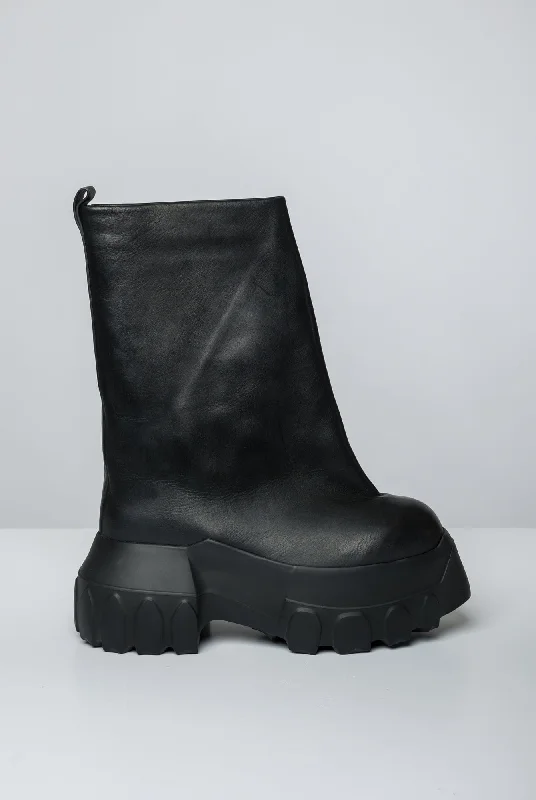 Rick Owens Knee High Oblique Mega Tractor
