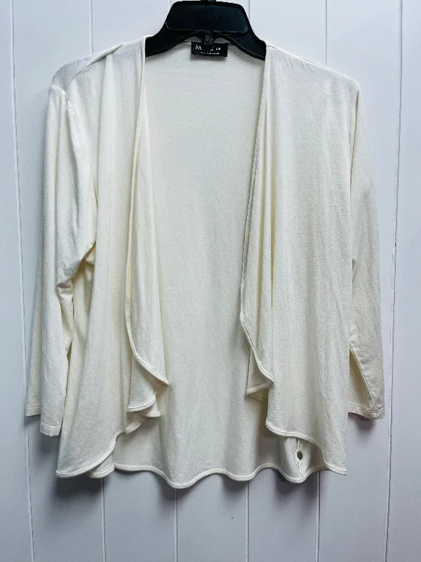 Cardigan By MIIK In Cream, Size: L